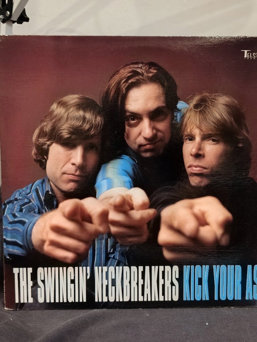 The Swingin' Neckbreakers - Kick Your Ass LP Vinyl 1997 Garage Punk Telstar TR02